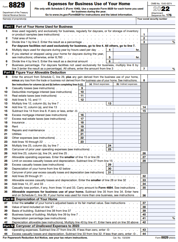 Form 8829