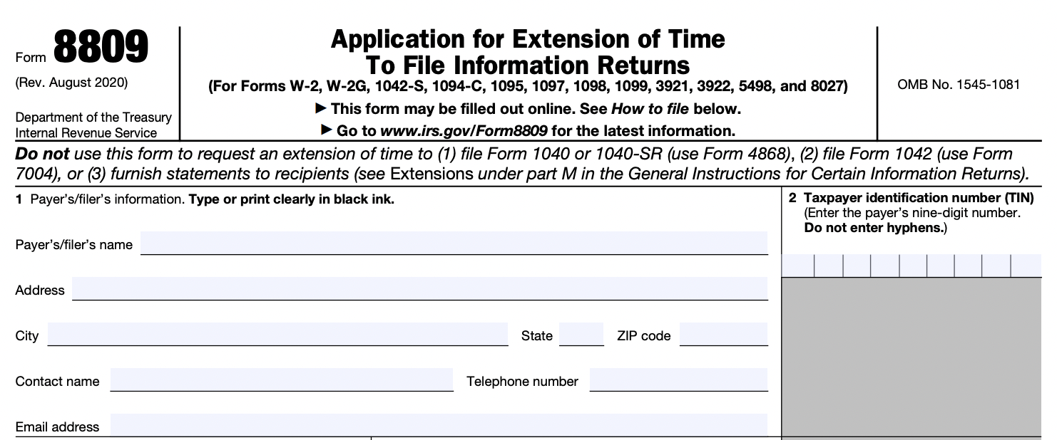 Extending 1099-DIV form