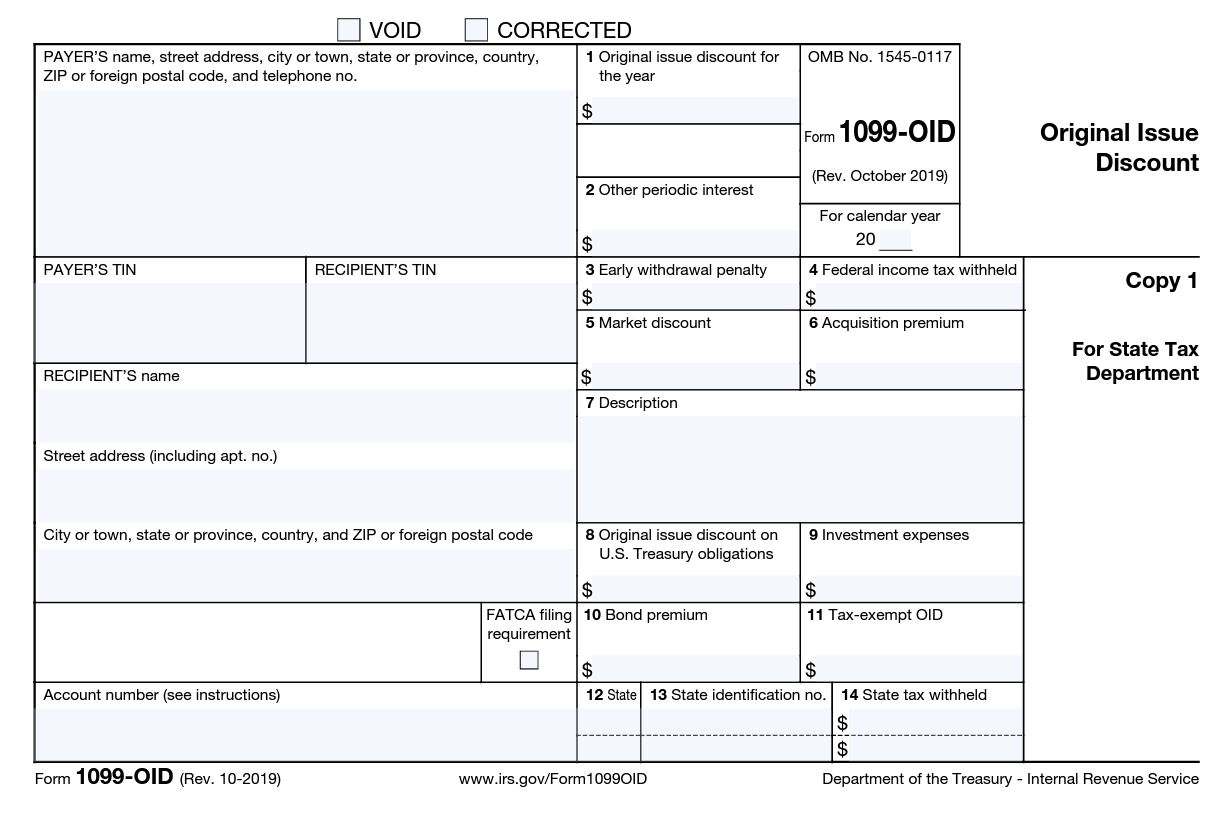 1099-OID Form