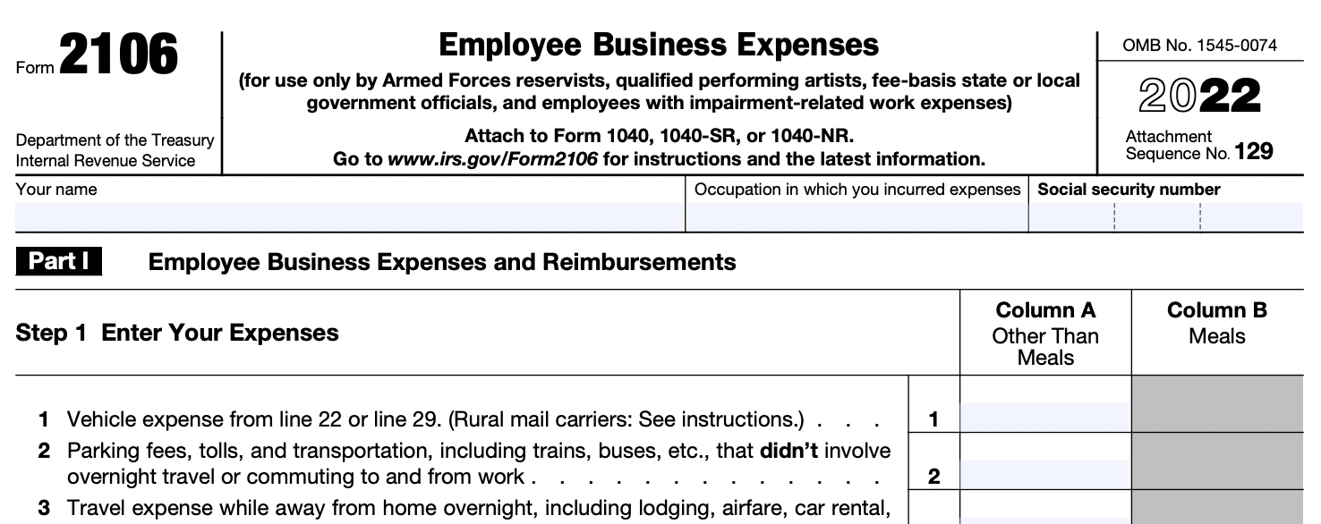 2106 Form