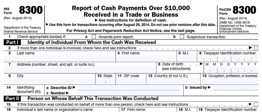 8300 Form