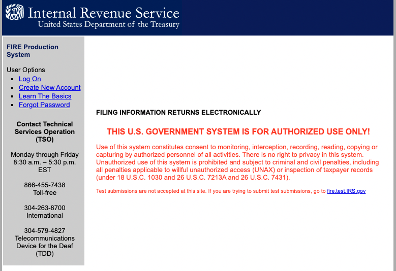 8809 IRS Filling