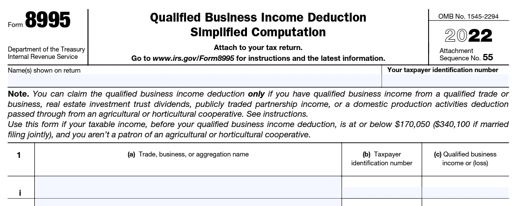 8995 Form