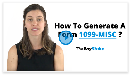 generate 1099 form video