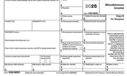 Understanding How To Generate a 1099-MISC Form