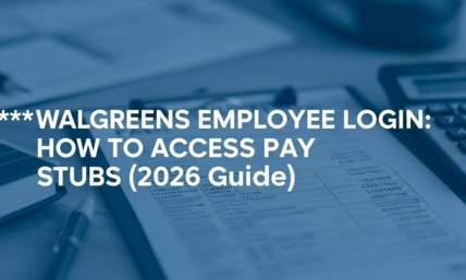 Walgreens Employee Login: How To Access Pay Stubs (2026 Guide)