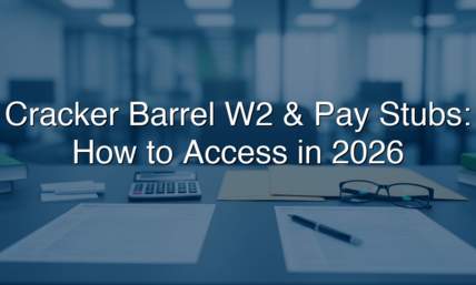 Cracker Barrel W2 & Pay Stubs: How To Access in 2026