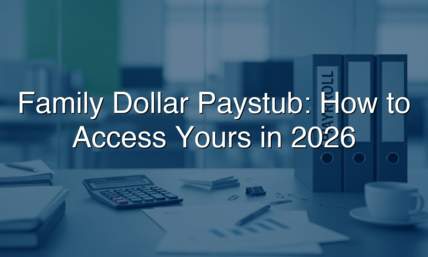 Family Dollar Paystub: How To Access Yours in 2026