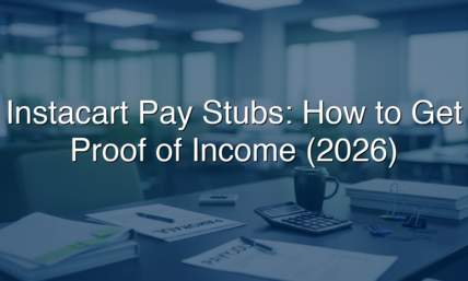 Instacart Pay Stubs: How To Get Proof of Income (2026)