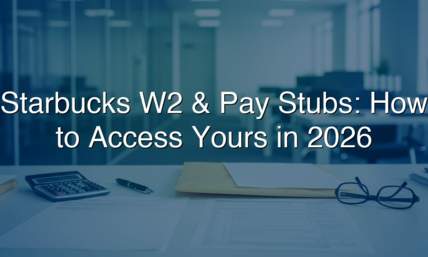 Starbucks W2 & Pay Stubs: How To Access Yours in 2026