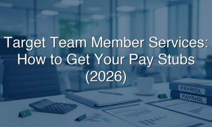 Target Team Member Services: How To Get Your Pay Stubs (2026)
