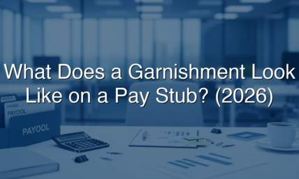 What Does a Garnishment Look Like on a Pay Stub? (2026)