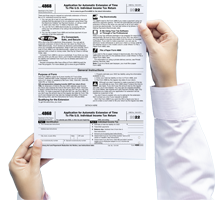 Signing a 1040 Schedule F Form