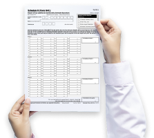 Signing a 941 Schedule B Form